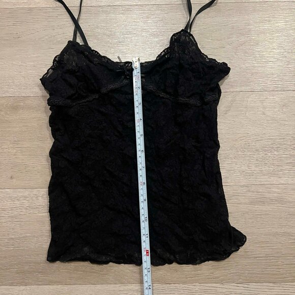 Banana Republic Women's Mesh Sheer Lace See Through Tank Top - Picture 3 of 5